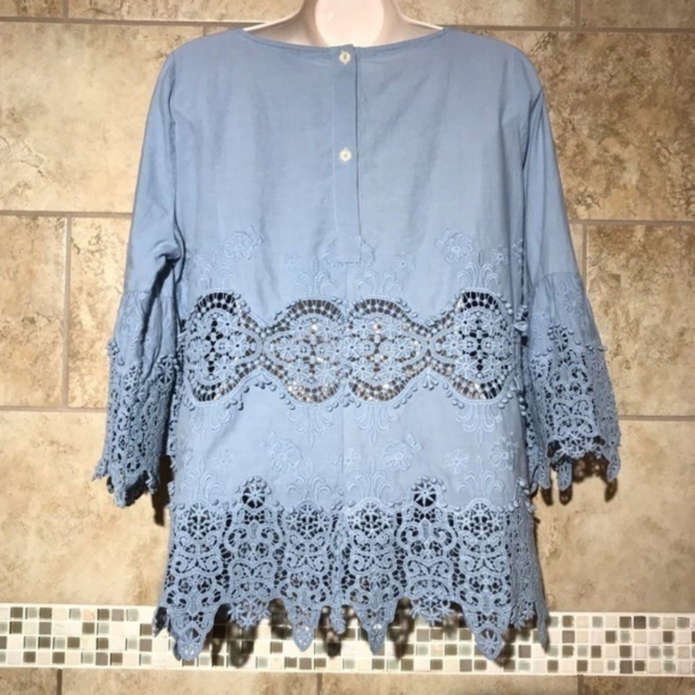 Anthropologie TYLHO Elodie Tunic Blouse S - Picture 2 of 4